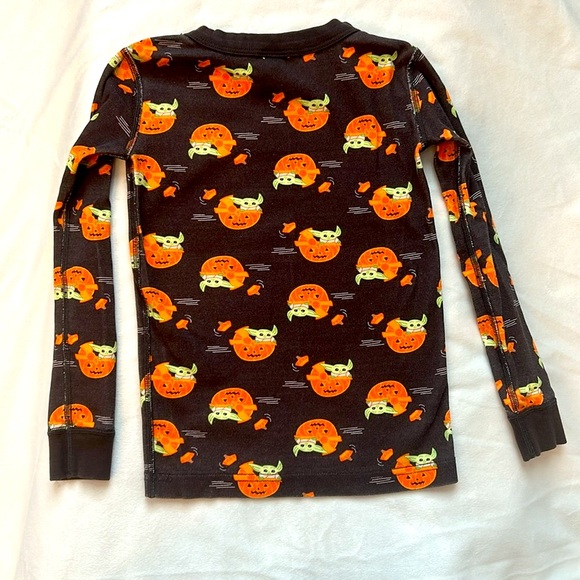 Hanna Andersson Pumpkin Baby Yoda- Grogu Pajamas - Picture 6 of 7